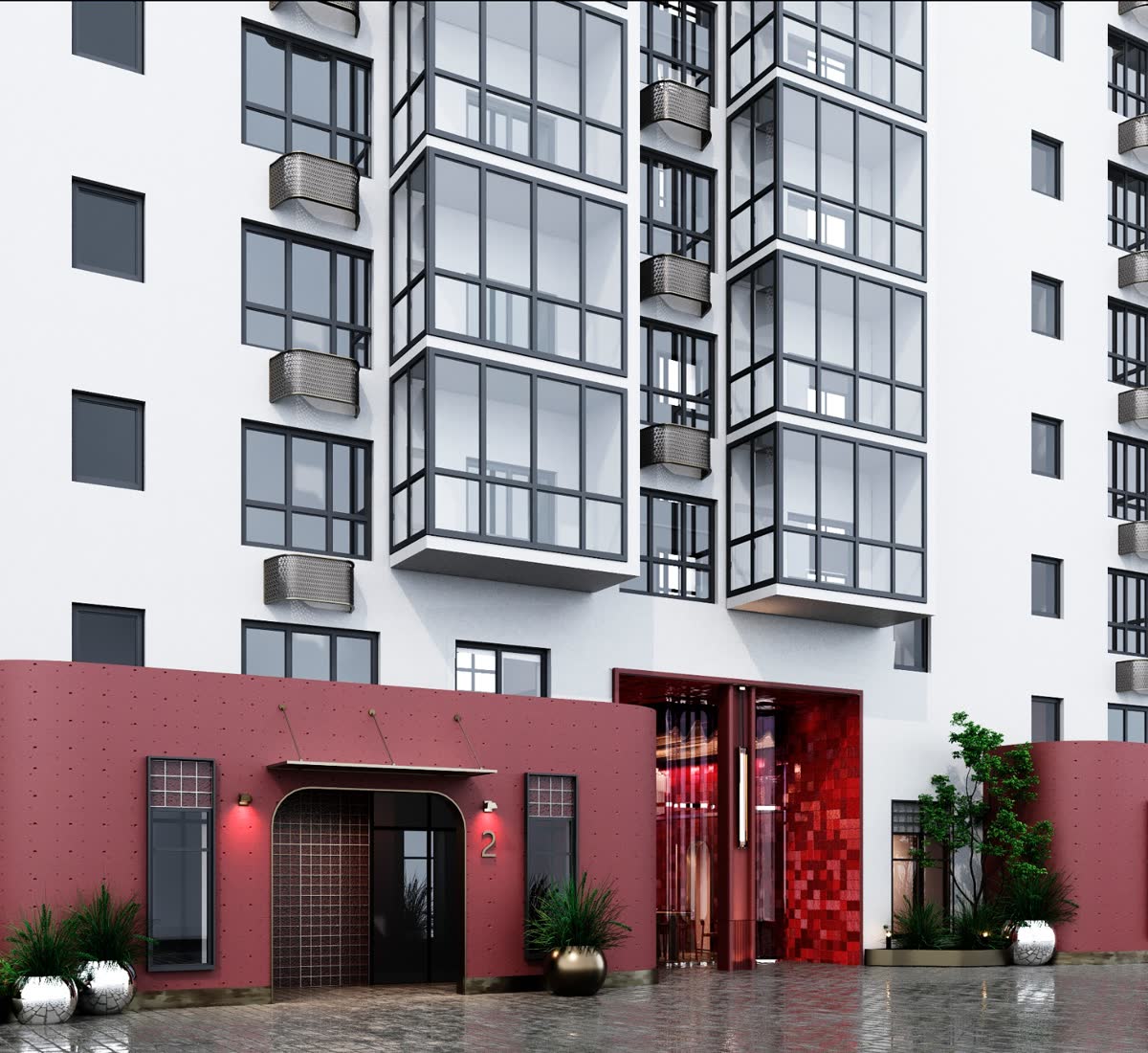 Трёхкомнатная 83,17 м², 5 этаж — Зелёная роща
